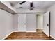 Bedroom featuring new floor, base trim, and doors at 516 Jordan Nw Dr, Tucker, GA 30084