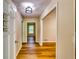 Bright hallway boasts new floors and fresh paint throughout the home at 516 Jordan Nw Dr, Tucker, GA 30084