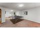 Spacious basement featuring a ping pong table and neutral carpet, ideal for recreation and entertainment at 1520 Dorchester Dr, Lawrenceville, GA 30043