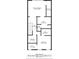 Floor plan of the third story featuring bedrooms, bathrooms, laundry and walk-in closets at 3641 Princeton Ave, Atlanta, GA 30337