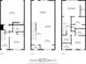 Complete three-story floor plan featuring bedrooms, bathrooms, kitchen, living room, and garage at 3641 Princeton Ave, Atlanta, GA 30337