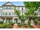 Inviting townhome featuring well-maintained landscaping and classic architectural details at 3641 Princeton Ave, Atlanta, GA 30337
