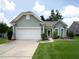 Charming single-story home with a well-manicured lawn, attached two-car garage, and inviting curb appeal at 2871 Goldfinch Cir, Marietta, GA 30066