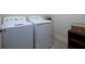 Laundry room featuring GE washer and dryer at 2871 Goldfinch Cir, Marietta, GA 30066