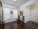 Elegant living area showcasing hardwood floors, classic window shutters, and an open layout at 2871 Goldfinch Cir, Marietta, GA 30066