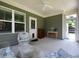 A peaceful, covered porch at 2871 Goldfinch Cir, Marietta, GA 30066