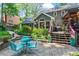 Green backyard with a patio and furniture that's perfect for relaxing or entertaining at 4686 Buckskin Sw Trl, Lilburn, GA 30047