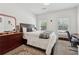 Bedroom with carpet, natural light, and wood furniture at 2161 Colvin Ct, Atlanta, GA 30318