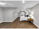 Spacious bedroom features vaulted ceilings and hardwood flooring at 331 Terrell Sw Dr, Marietta, GA 30064