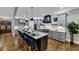 Stylish kitchen with island seating, modern appliances, and lots of space at 331 Terrell Sw Dr, Marietta, GA 30064