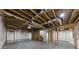 Large unfinished basement space with framed walls, insulated walls, and open ceiling at 331 Terrell Sw Dr, Marietta, GA 30064