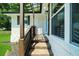 Inviting entryway with stone steps, dark shutters, and modern accents at 3388 Elgin Dr, Decatur, GA 30032