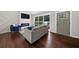 Cozy living room with a modern fireplace and large windows at 3388 Elgin Dr, Decatur, GA 30032