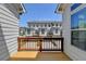 Balcony overlooks townhome community and offers a relaxing outdoor space at 3879 Glenview Club Ln, Duluth, GA 30097
