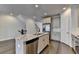 Modern kitchen featuring stainless appliances, granite counters, hardwood floors and a dishwasher at 3879 Glenview Club Ln, Duluth, GA 30097