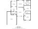 Detailed floor plan featuring the layout, room dimensions, and total square footage at 1890 Owens Trl, Rex, GA 30273