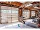 Large garage with lots of room for storage and working space at 1961 Luke Edwards Rd, Dacula, GA 30019