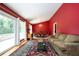 Cozy dining room and elegant chandelier perfect for Gathering gatherings at 2302 Springside Way, Decatur, GA 30032