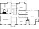 Detailed second floor plan showing bedrooms, bathrooms, and primary suite layout at 4385 Pinehollow Court Ct, Alpharetta, GA 30022
