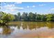 Picturesque river view surrounded by lush green trees and a clear blue sky with light clouds at 4140 Riverlook Parkway Se Se Pkwy # 209, Marietta, GA 30067