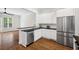 Bright kitchen featuring stainless appliances and an open floor plan at 5139 Peachtree Road, Chamblee, GA 30341