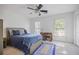 Bedroom featuring neutral walls, light carpet, and a comfortable bed at 7045 Hunters Ne Knl, Sandy Springs, GA 30328