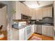 Efficient kitchen with stainless steel appliances, light cabinetry, and compact design at 1166 Virginia Avenue Ne Ave # 8, Atlanta, GA 30306