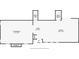 An open-concept first-floor plan featuring a spacious living room, foyer, and kitchen area at 3402 Devoe Ct, Marietta, GA 30062