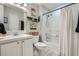Updated bathroom with a shower and tub combination and a decorative mirror at 3655 Habersham Ne Rd # 344, Atlanta, GA 30305