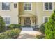 Apartment building entrance with well-maintained landscaping, and unit identifiers at 3655 Habersham Ne Rd # 344, Atlanta, GA 30305