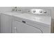 Close-up of a Maytag washer and dryer in the laundry room at 4691 Shumate Dr, Stone Mountain, GA 30083