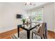 Home office space with hardwood floors, a modern desk, and plenty of natural light at 273 12Th Ne St # 111, Atlanta, GA 30309