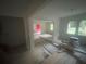 Open-concept living room showing smooth white walls and bright natural light at 481 Hammond Dr, Atlanta, GA 30328