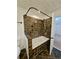 Bathroom featuring a soaking tub with decorative brown tiling and a shower at 713 Trickum Valley Dr, Woodstock, GA 30188