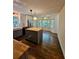 Well-appointed kitchen with a center island, stainless steel appliances, and ample counter space at 713 Trickum Valley Dr, Woodstock, GA 30188