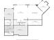 Basement floor plan showing bedrooms, recreation room, and utility area at 135 Emerald Ln, Roswell, GA 30075