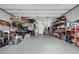 Spacious garage with ample storage and epoxy floors at 6430 Banbury Se Ct, Mableton, GA 30126
