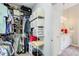 Walk-in closet with ample storage and organization systems at 3030 Larkspur Ct, Cumming, GA 30041
