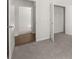 Bedroom with carpet and doorway to closet space at 913 Sundown Pt, Villa Rica, GA 30180