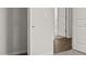 Hallway with carpet and doorway to rooms at 913 Sundown Pt, Villa Rica, GA 30180