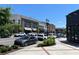 Shops with parking and landscaping are easily accessible at 5350 Mercedes Dr, Cumming, GA 30041