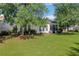 Well-maintained backyard featuring a lush lawn and screened-in porch at 4140 Prince Charles Dr, Duluth, GA 30097