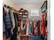 Walk-in closet with ample storage space, clothing racks, and shelving at , Conyers, GA 30012