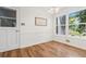 Dining area featuring hardwood floors and natural light at 3617 Lassiter Rd, Marietta, GA 30062