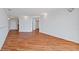 Open-concept living room with hardwood floors and ample natural light at 1501 Clairmont Rd # 1731, Decatur, GA 30033