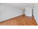 Bright living room with hardwood floors and neutral walls at 1501 Clairmont Rd # 1731, Decatur, GA 30033