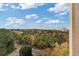 A wide view of homes surrounded by lush, green trees, and a blue sky with scattered clouds at 1501 Clairmont Rd # 1731, Decatur, GA 30033