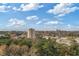 Scenic view of a lush green landscape, a high-rise building and skyline at 1501 Clairmont Rd # 1731, Decatur, GA 30033