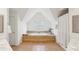 Bright bathroom features a large soaking tub set below a window and separate shower at 5059 Belair Bluff Se Ct, Smyrna, GA 30126