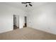 Bedroom with neutral carpet and two closets visible at 425 Chapel Sw St # 1211, Atlanta, GA 30313